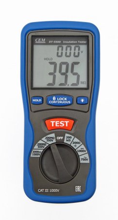 CEM DT-5500 Цифровой мегаомметр купить по низкой цене | МАКСПРОФИТ