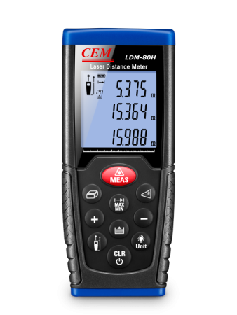 Лазерная рулетка - дальномер CEM LDM-80H купить по низкой цене | МАКСПРОФИТ