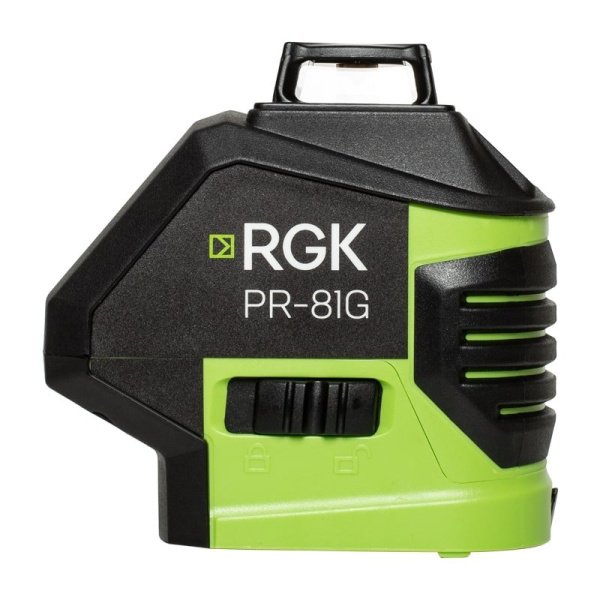 Комплект: лазерный уровень RGK PR-81G + штанга-упор купить по низкой цене | МАКСПРОФИТ