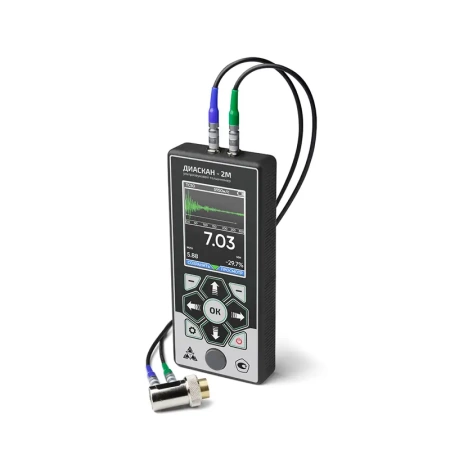 Ультразвуковой толщиномер Техно-НДТ ДИАСКАН-2М (с преобразователями 5 и 10 МГц) купить по низкой цене | МАКСПРОФИТ