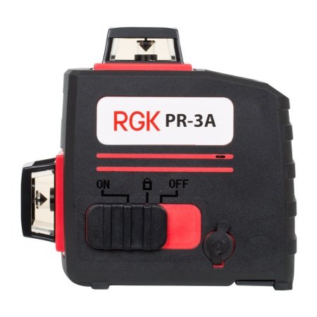 Лазерный уровень RGK PR-3A + штанга-упор RGK CG-2 купить по низкой цене | МАКСПРОФИТ