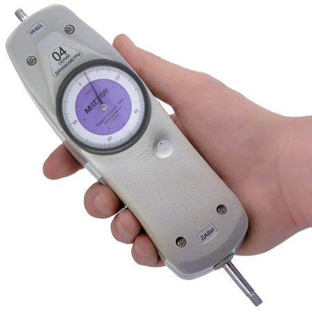 Динамометр сжатия-растяжения аналоговый МЕГЕОН 04200 купить по низкой цене | МАКСПРОФИТ