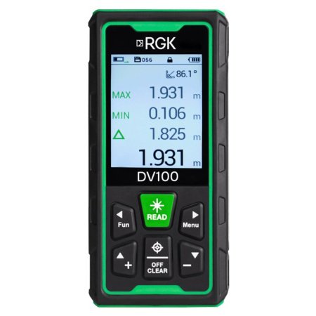 Лазерный дальномер с видоискателем RGK DV100 купить по низкой цене | МАКСПРОФИТ