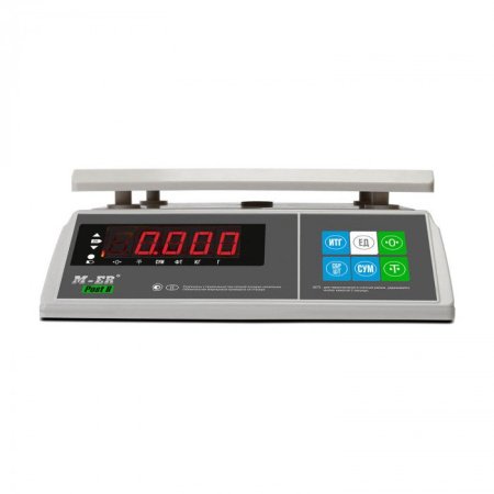Порционные настольные весы M-ER 326 AFU-3.01 "Post II" LED USB-COM купить по низкой цене | МАКСПРОФИТ