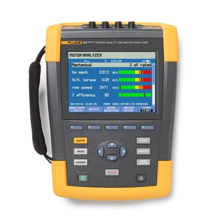 Анализатор качества электроэнергии Fluke 438 II купить по низкой цене | МАКСПРОФИТ