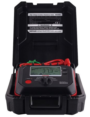 Измеритель сопротивления изоляции (мегаомметр) Sanwa MG5000 купить по низкой цене | МАКСПРОФИТ