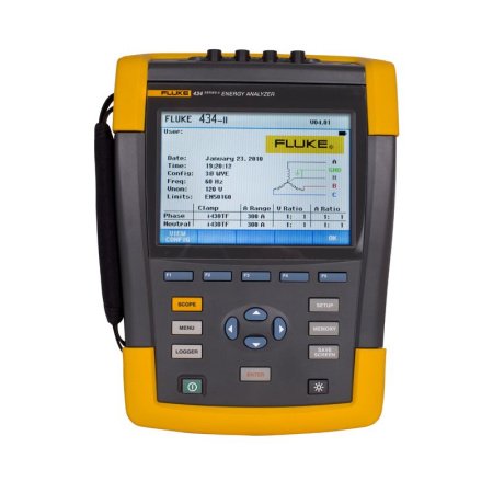 Анализатор качества электроэнергии Fluke 434-II/RU купить по низкой цене | МАКСПРОФИТ