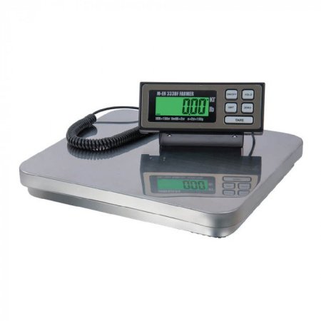 Фасовочные напольные весы M-ER 333 BF "FARMER" RS-232 LCD купить по низкой цене | МАКСПРОФИТ
