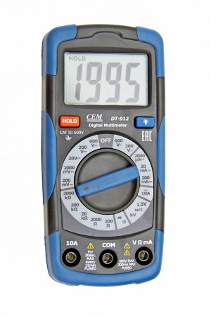 Мультиметр цифровой CEM DT-912 купить по низкой цене | МАКСПРОФИТ
