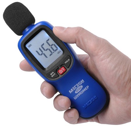 Измеритель уровня звука-Шумомер МЕГЕОН 92180 купить по низкой цене | МАКСПРОФИТ