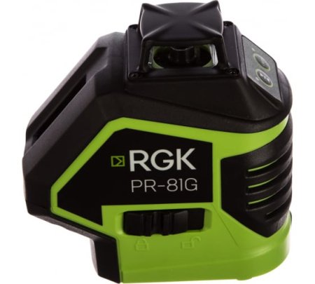 Лазерный построитель плоскостей RGK PR-81G купить по низкой цене | МАКСПРОФИТ
