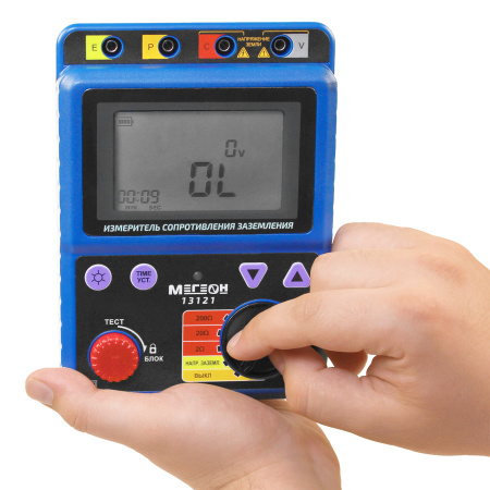 Измеритель сопротивления заземления МЕГЕОН 13121 купить по низкой цене | МАКСПРОФИТ