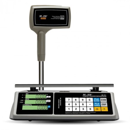 Торговые настольные весы M-ER 328 ACPX-6.1 "TOUCH-M" LCD RS232 и USB с поверкой купить по низкой цене | МАКСПРОФИТ